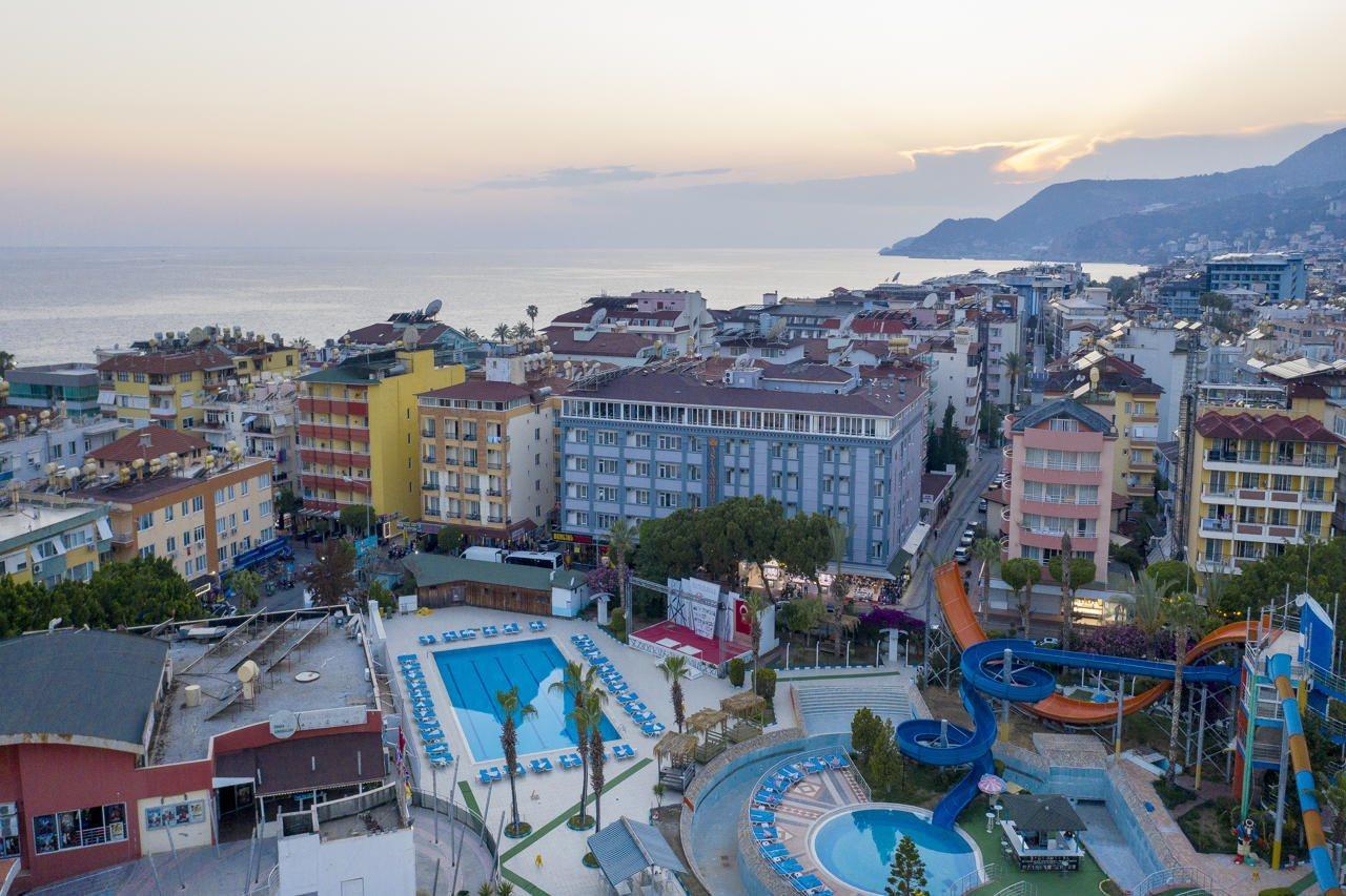 Aslan Sand & City Hotel Alanya Eksteriør billede