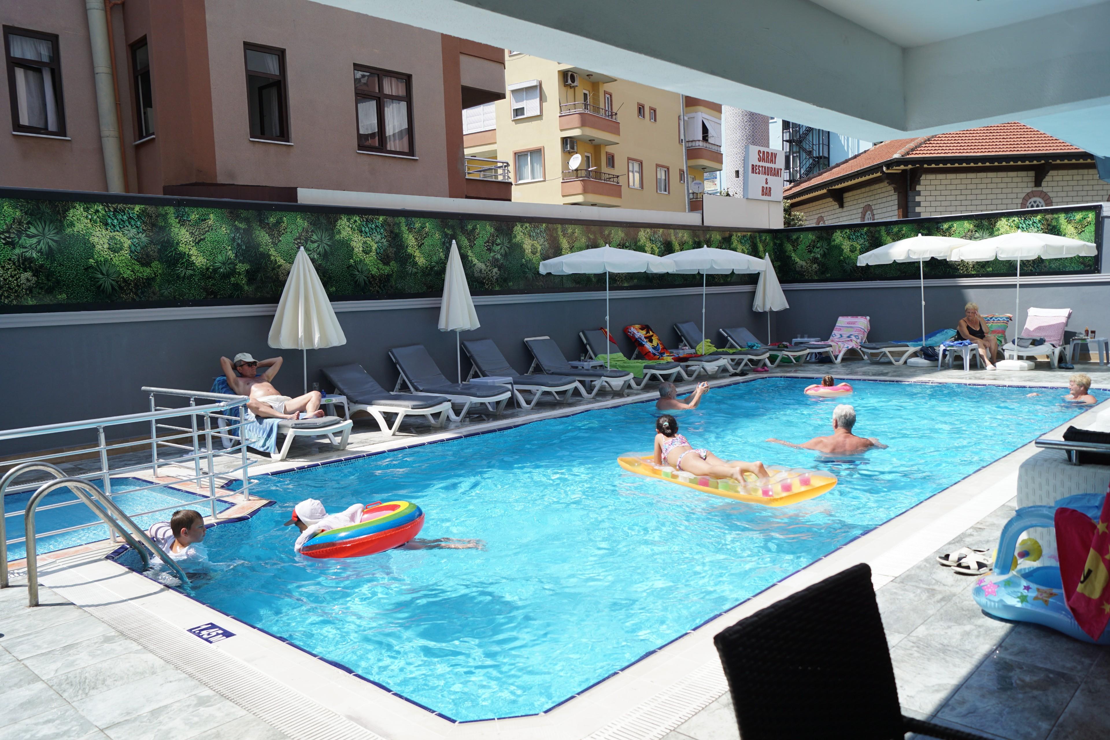 Aslan Sand & City Hotel Alanya Eksteriør billede